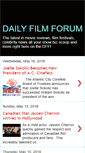 Mobile Screenshot of dailyfilmforum.com