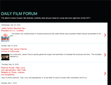 Tablet Screenshot of dailyfilmforum.com